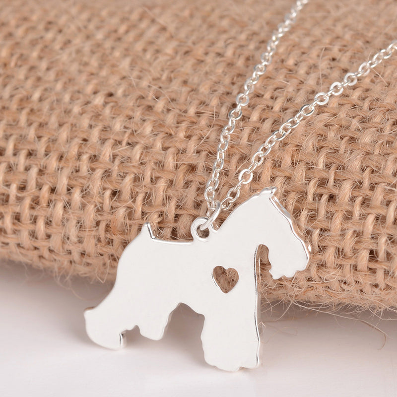 Schnauzer Dog Necklace