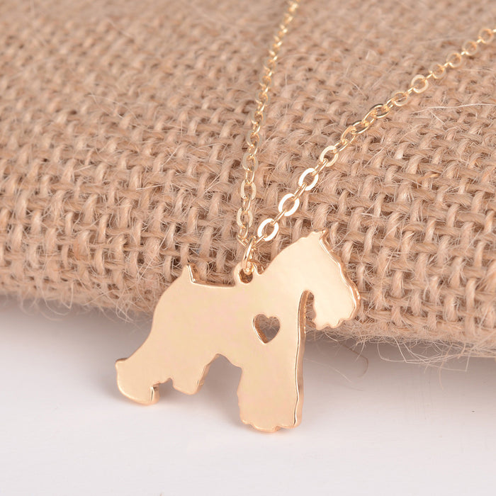 Schnauzer Dog Necklace