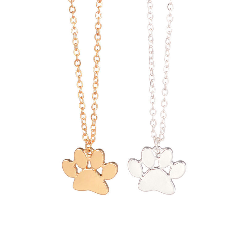 Petite Paw Print Necklace